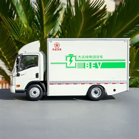 1:24 dayun E3 pure electric van truck model, Diecast Dayun E3 light tr ...