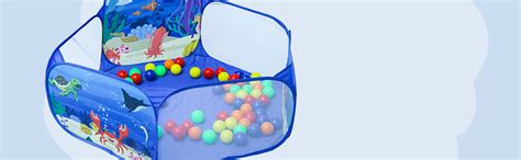 Buy Amazon Brand - Jam & Honey Kid Aquatic Ball Pool, Ball Pit ...