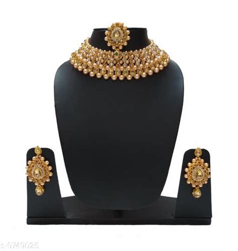 Designer gold plated jewellary set – Shefit
