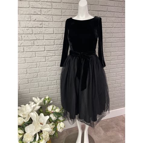 Other Modcloth x Collectif Black Gabrielle Fit & Flare Doll Dress | Grailed