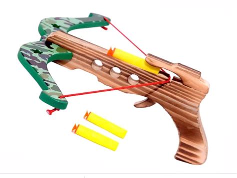 ISKA Wooden teer Kaman Pattern Gun for Kids/Shot Gun/Toy Gun/Arrow Bow ...