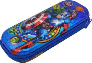 Flipkart.com | MINAAR Pencil Box (Pouch) 8D Avengers Print Stationery ...