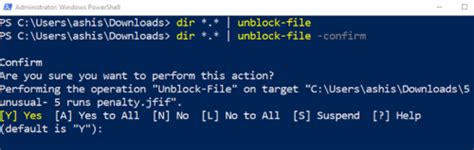 Image result for Unblock File Cmdlet to Allow the Script