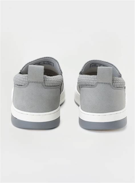 Buy Men Woven Textured Slip-On Shoes Online at just Rs. 1299.0 ...