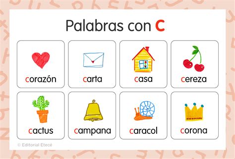 Palabras con C (ejemplos, reglas y oraciones) - Lenguaje.com