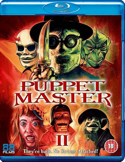 PUPPET MASTER II BLU-RAY | Puppets, Horror card, Horror movies