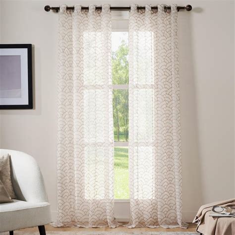 Buy DECO WINDOW Wild Mushroom Set of 2 Sheer Door Curtains from Deco ...