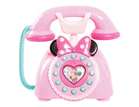 Buy Just Play Minnie Girls Happy Helpers Rotary Phone Playset Online at ...