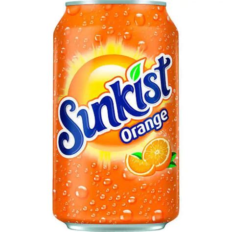 Sunkist Orange Soda 12 fl oz cans 12 pack - Echo Sales Canada