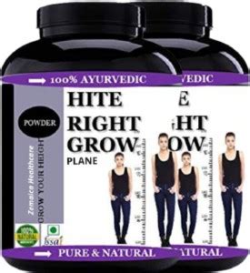 Zemaica Healthcare Hite Right Grow Vanilla Flavor Powder Pack Of 2 ...