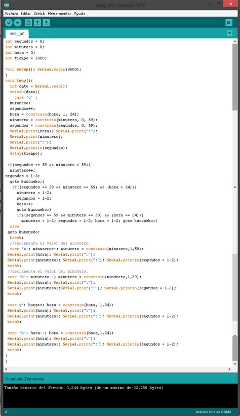 Image result for Pantalla Reloj Arduino