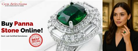 Buy Panna Stone Online at Best Price | Gem Selections