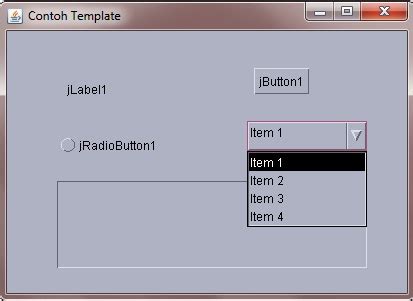 Image result for Java GUI Template