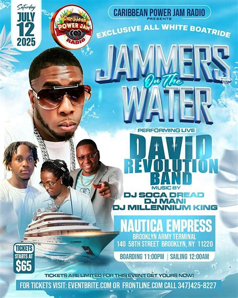 JAMMERS ON THE WATER BOAT RIDE, Brooklyn Watches, 12 July to 13 July ...