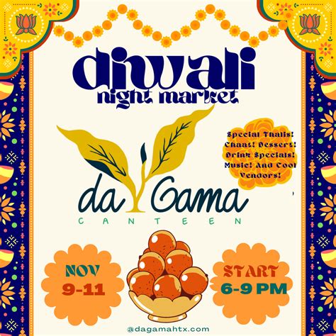 DA GAMA CANTEEN: DIWALI NIGHT MARKET | M-K-T Heights