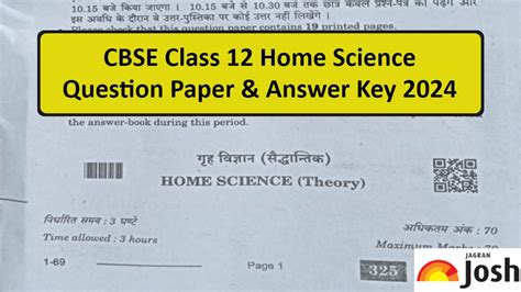 Image result for Home Science Tanu Objective Class 12