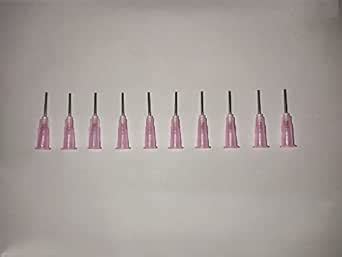 Flovell 18G Blunt Glue Needle For Fluid Dispenser Half Inch 10 Pieces ...