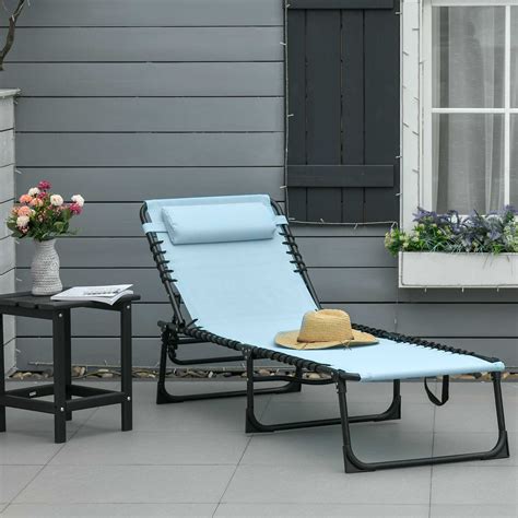 Tri Fold Chaise Banana Lounge
