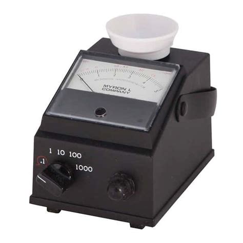 Myron L analog conductivity/resistivity meter from Cole-Parmer India
