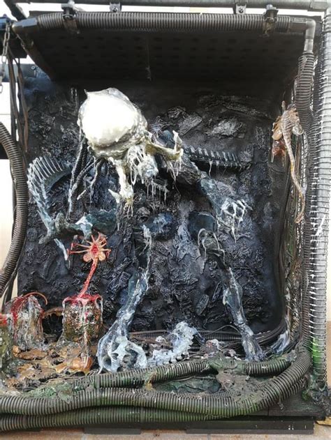 Alien vs Predator "Predalien diorama" : r/predator