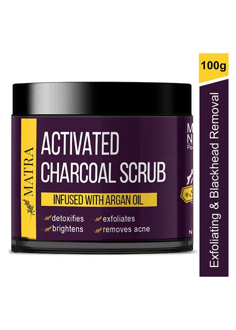 Get Activated Charcoal Scrub Infused With Argan Oil at ₹ 311 | LBB Shop