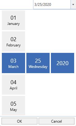 Image result for DateTimePicker WPF Visual Studio