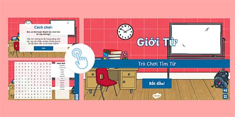 Trò Chơi Tìm Từ Giới Từ Trong Tiếng Anh | Prepositions Word Search