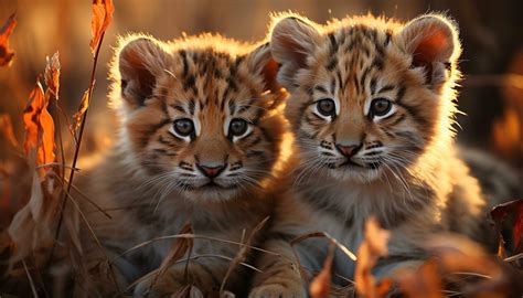 Cute Tiger Cubs Wallpaper