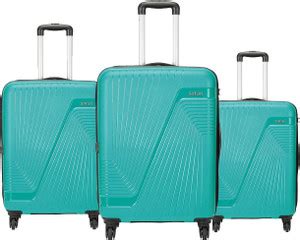 SAFARI ZION 7.5 Years Warranty 8W Luggage Set of 3 Trolley Bags (55 ...