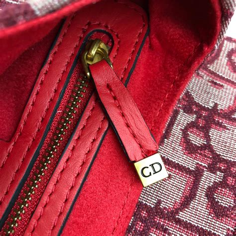 CHRİSTİAN DİOR OBLİQUE SADDLE BAG KIRMIZI - DR13