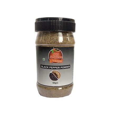 Buy Black Pepper Powder Online from KKF and Spices at Best Price