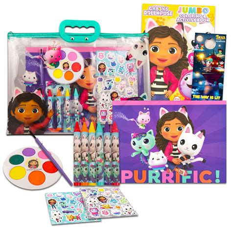 Buy DREAMWORKS GABBY'S DOLLHOUSE Gabby's Dollhouse Ultimate Coloring ...