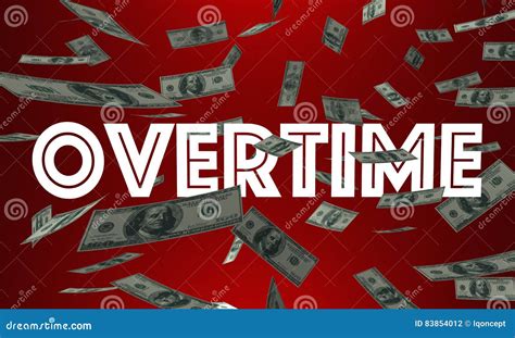 Overtime Extra Hours Work Icon Cartoon Vector | CartoonDealer.com #83823713
