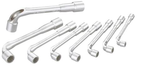 93-J8 SAM | SAM Hex Tubular Box Spanner Set, 8 pieces, 10 → 19 mm Tip ...