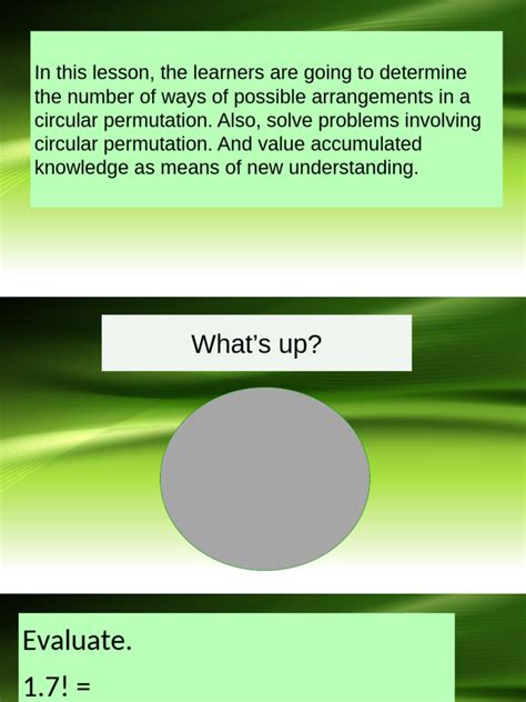 Image result for Circular Permutation Tutorial