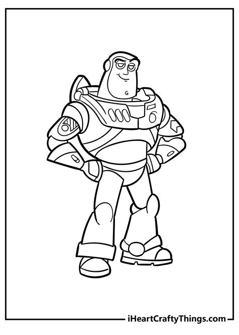 Buzz Lightyear Coloring Pages - Coloring Nation