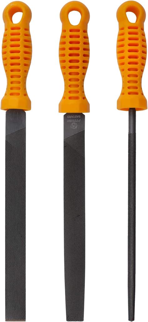 Python Wood Rasp Steel Files Set 3 Pcs - 8" /200MM : Amazon.in: Home ...