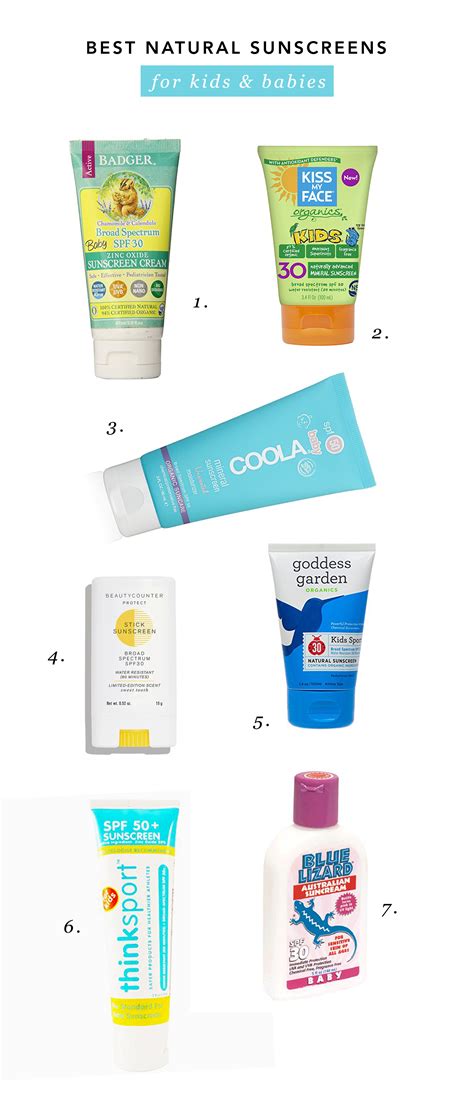 The Best Natural Sunscreens For Kids & Babies - The Mama Notes