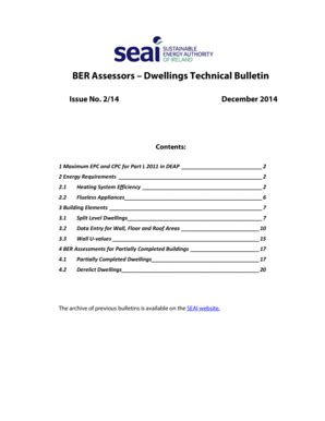 Seai Technical Bulletins - Fill Online, Printable, Fillable, Blank ...