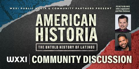 "Voces American Historia" Virtual Discussion with John Leguizamo & Ben DeJesus • Watch On-Demand ...