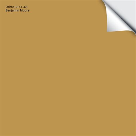 Ochre (2151-30): 9"x14.75" – Benjamin Moore x Samplize