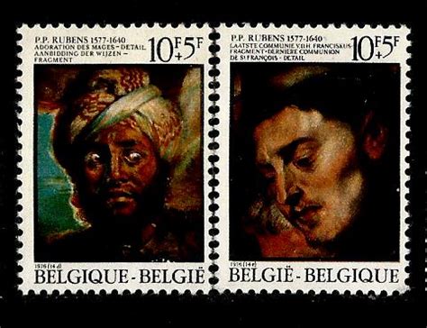 Stamps on Rubens Paintings -Belgium 1977 – Stamp Digest