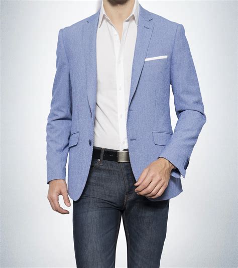 Baby blue sports jacket online