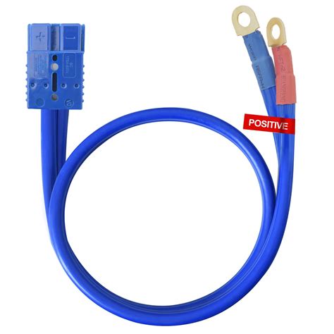 Booster Cable Quick Connector Replacement 7.5 Foot Battery Side
