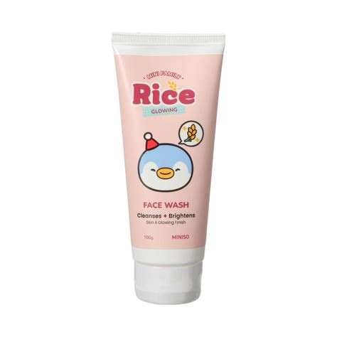 MINI FAMILY Rice Glowing Face Wash 100G NEW – Miniso Srinagar
