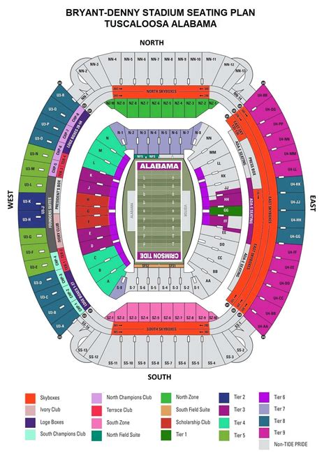 Bryant Denny Stadium Seating Plan, Ticket Price, Booking, Parking Map