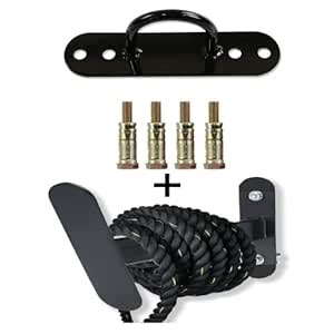 HASHTAG FITNESS Battle Rope Anchor and Holder, Ropes Anchor, Wall ...