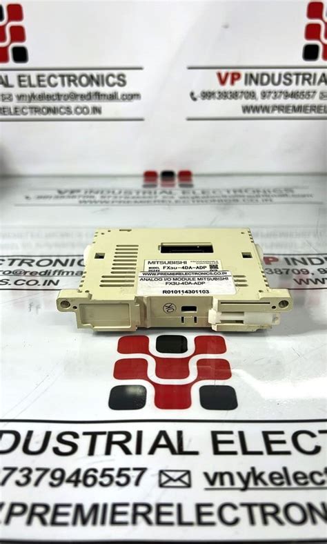 Input And Output Module - MITSUBISHI FX3U-4DA-ADP ANALOG IO MODULE ...