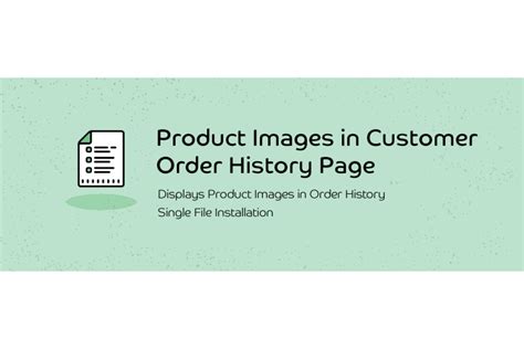 Product Images in Customer Order History Page for opencart - xtensions.in