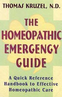 The Homoeopathic Emergency Guide – AYUSH Upchar